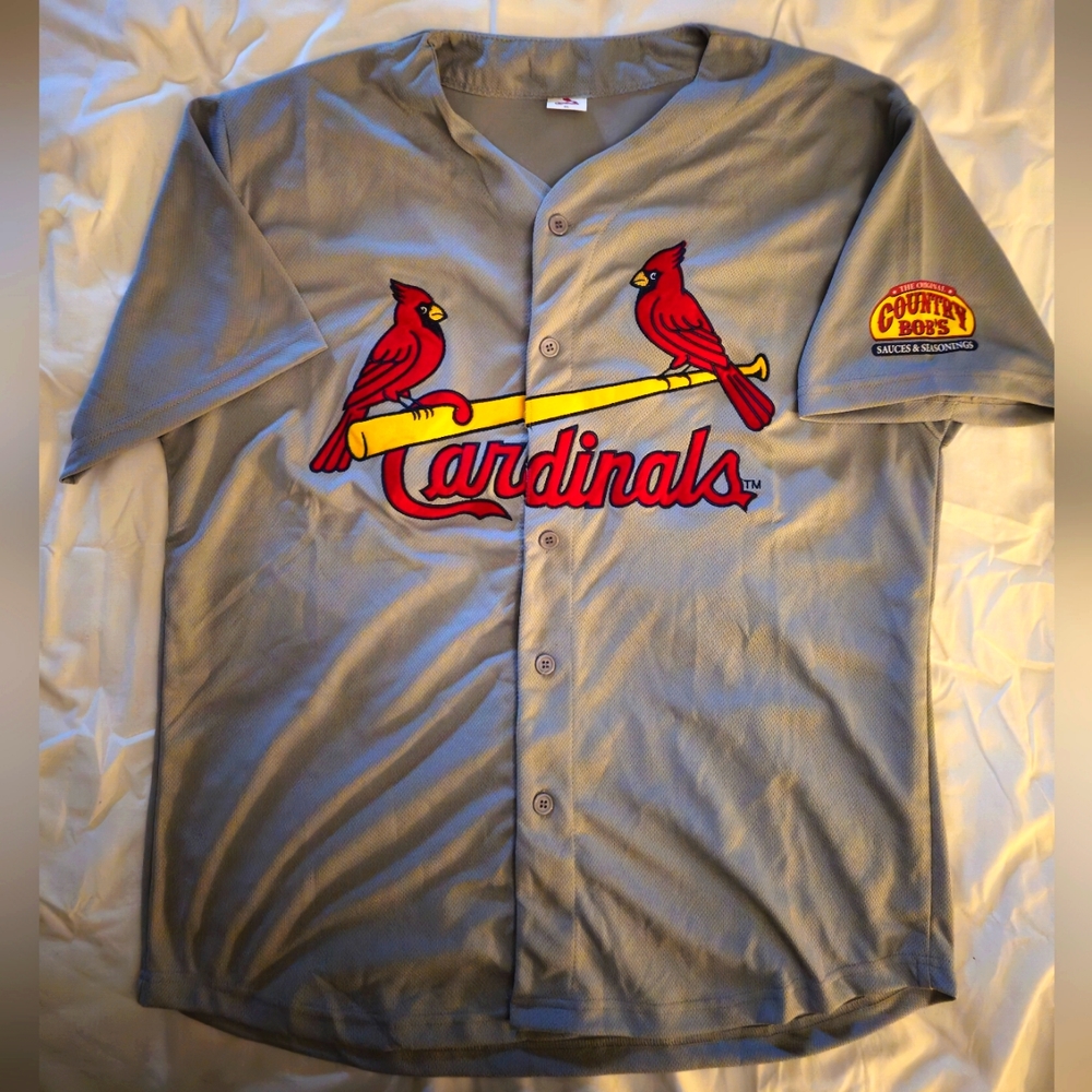 New St. Louis Cardinals Stadium Giveaway Jersey XL MLB Country Bob's Stitched